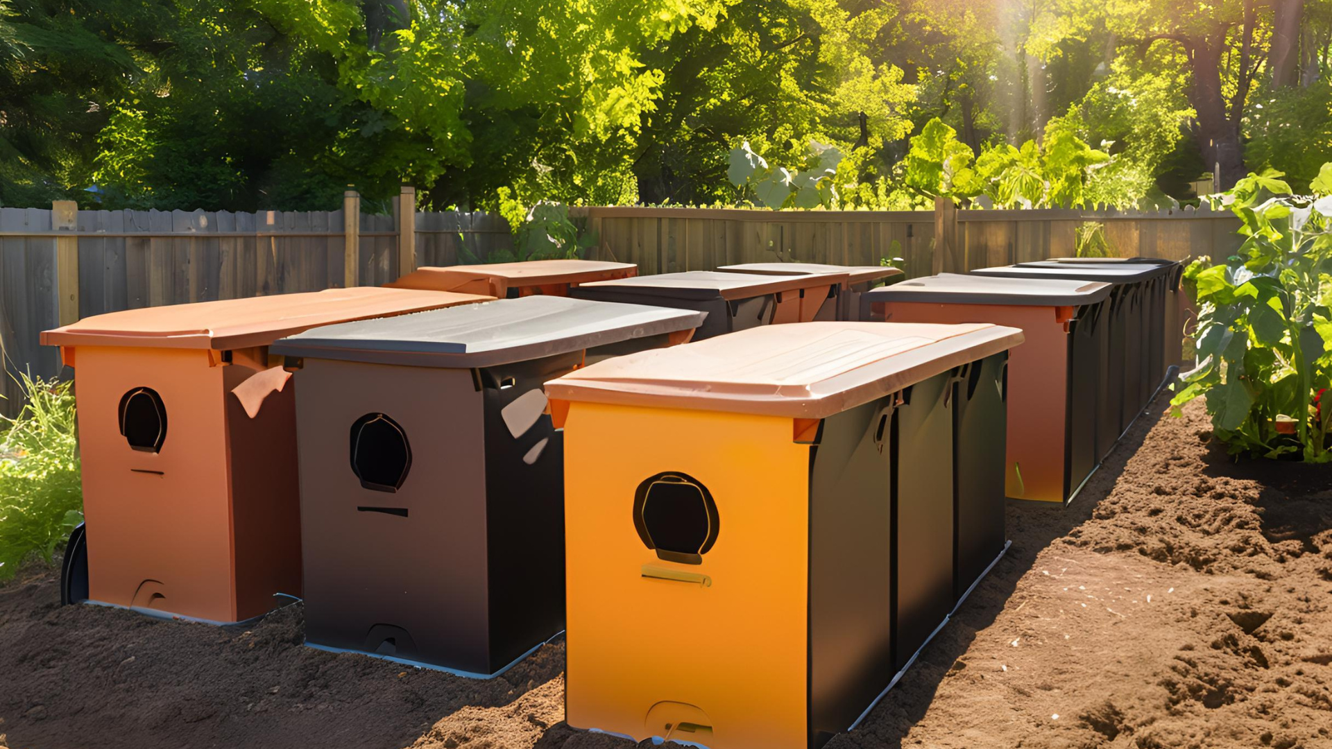 compost bins