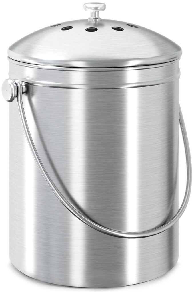 Utopia-Kitchen-Stainless-Steel-Compost-Bin